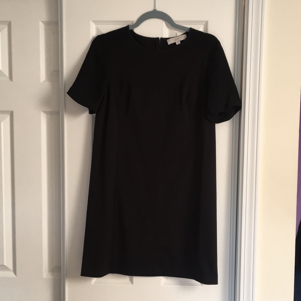 Loft Black Shift Dress